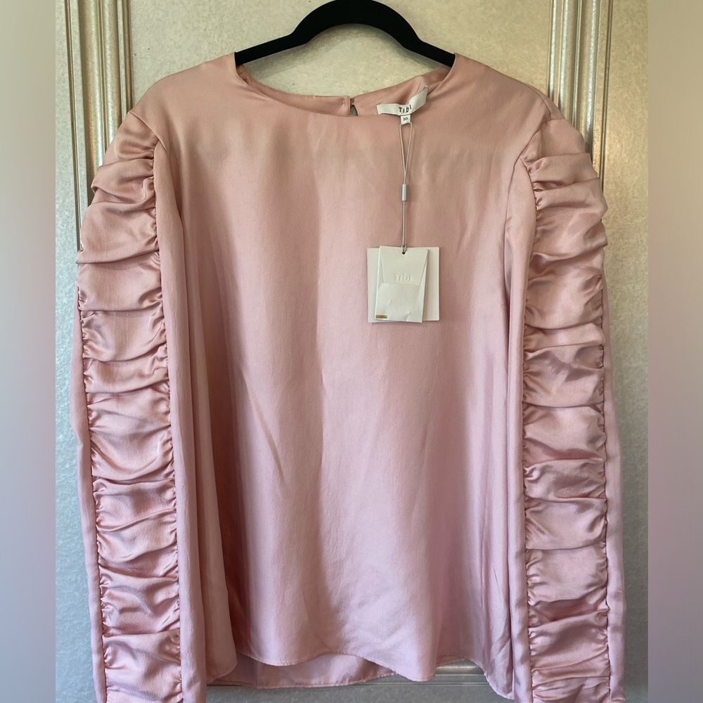 NWT TIBI Long sleeve top